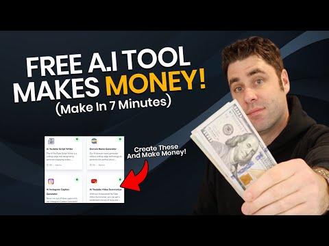 How To Create A.I Bots FREE Without Any Skills Then Make Money Online! (In 7 Minutes)