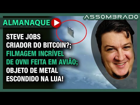 STEVE JOBS É O CRIADOR DO BITCOIN? FILMAGEM SENSACIONAL DE OVNI FEITA DE DENTRO DE AVIÃO (A.A. #898)
