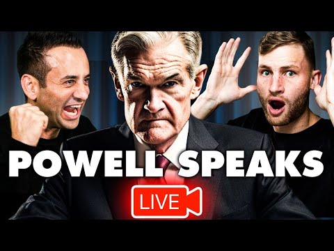 POWELL SPEAKS LIVE AT FOMC! | LIVE CRYPTO TRADING