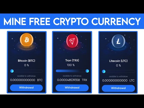 New Free Crypto Cloud Mining Site || Free Bitcoin Mining Website || New Free Tron Mining Site