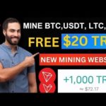 Free Bitcoin, BNB, TRX, USDT, ETH, Mining Sites: Free Crypto Mining Website 2023 Without Investment