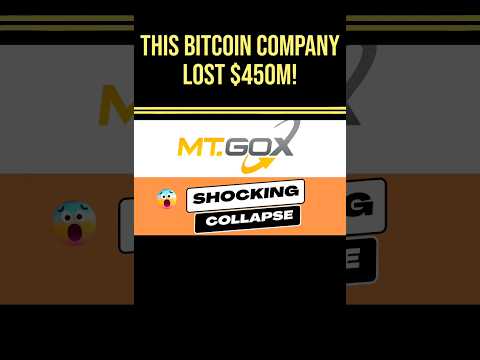 This Bitcoin Company Lost $450 Million Dollars! #shorts #crypto #bitcoin