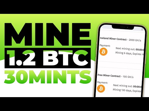 Mine 1 5 BTC in 30 minutes   Free Bitcoin Mining Website 2023   Payment Proof