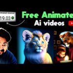 Earn Money With AI By Creating unlimited free Animation Video || AI Animation || Kids Learning Video