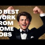 Best 10 work from home jobs!! #workfromhome #beyourownboss #makemoneyonline #financialfreedom