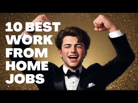 Best 10 work from home jobs!! #workfromhome #beyourownboss #makemoneyonline #financialfreedom